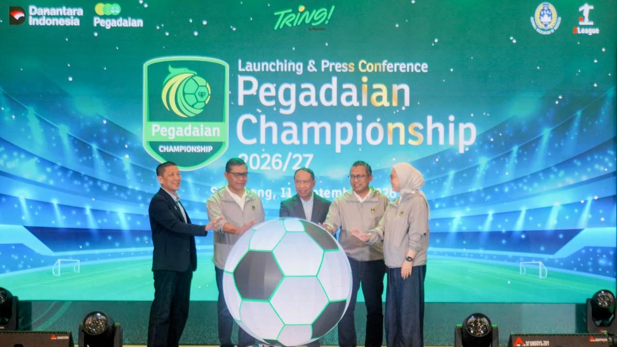 Pegadaian Championship 2026/2027 Resmi Bergulir, Komitmen Dukung Talenta Muda Berlanjut