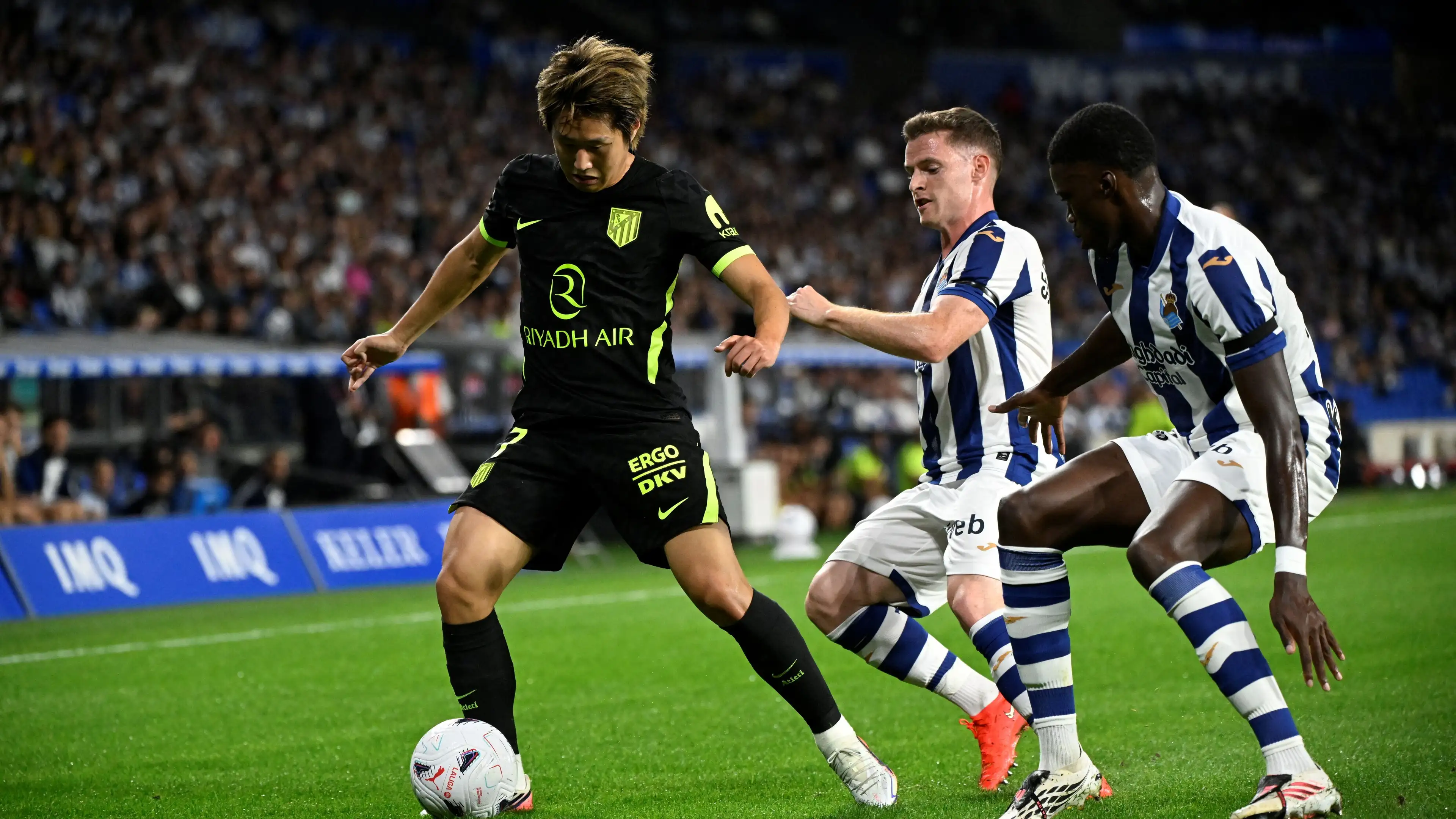Atlético Madrid memenangi duel yang membosankan melawan Real Sociedad pada fase akhir pertandingan