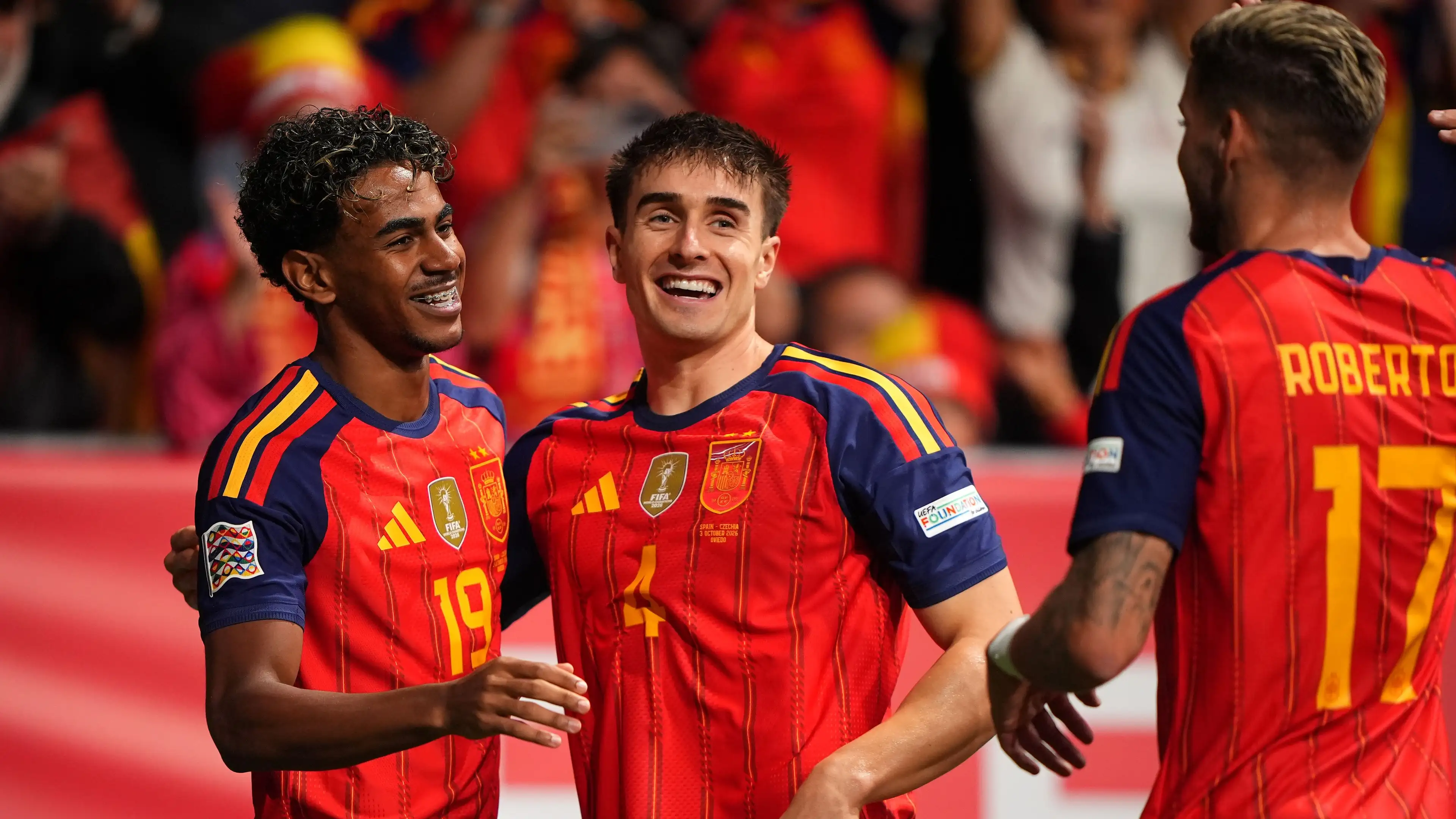 Lamine Yamal, Rodri, dan Mikel Merino membawa Spanyol meraih kemenangan yang tak perlu berjalan sulit atas Republik Ceko