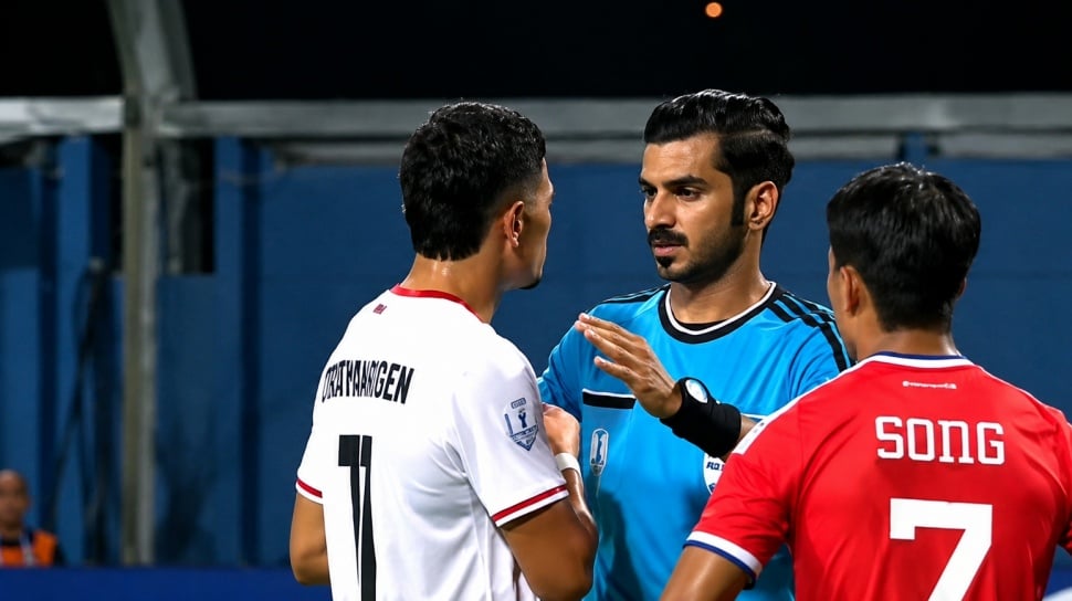 3 Fakta Kontroversi Wasit Oman Khalfan Al Amouri Laga Singapura vs Indonesia