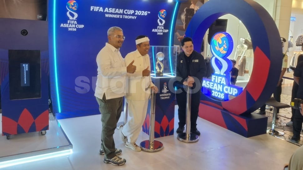 Penampakan Trofi FIFA ASEAN Cup 2026, Erick Thohir Umbar Janji Manis, Apa Itu?