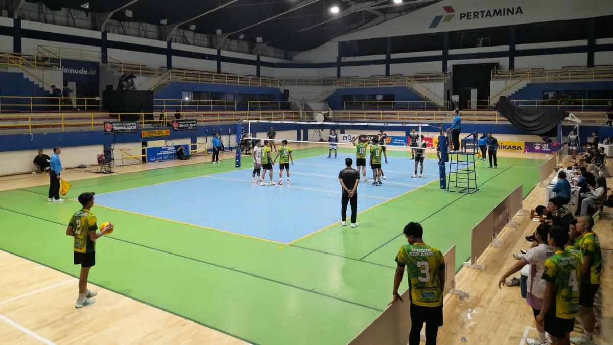Hasil Liga Voli Mahasiswa Seri Jakarta, 28 Oktober 2026: 2 Kampus Genggam Tiket Semifinal