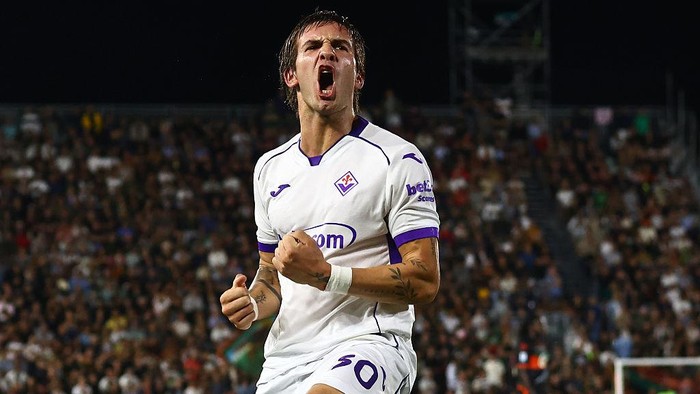 Hat-Trick untuk Fiorentina, Mastantuono Pecahkan Rekor Messi