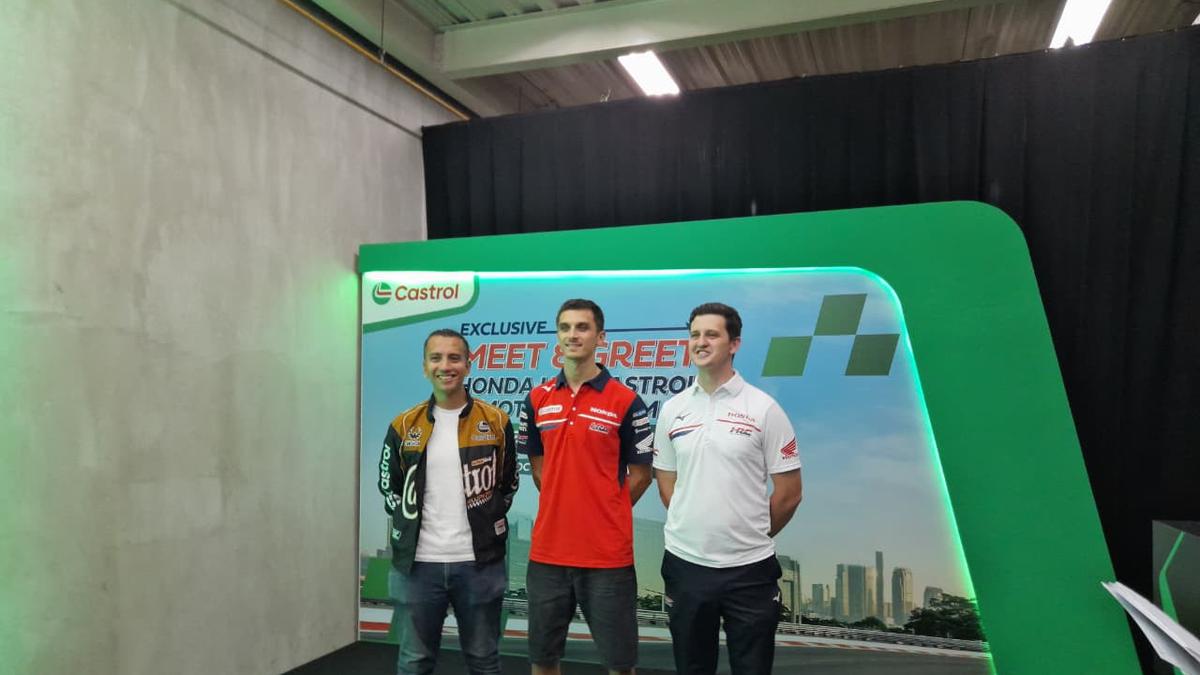 Sapa Fans di Jakarta, Luca Marini Pede Hadapi MotoGP Seri Mandalika