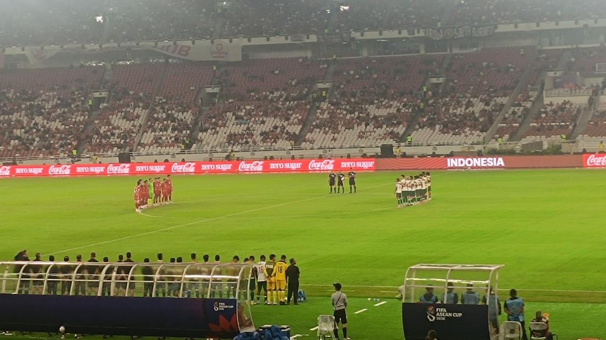 Indonesia Vs Bangladesh: Mengheningkan Cipta Kenang Korban Tragedi Kanjuruhan
