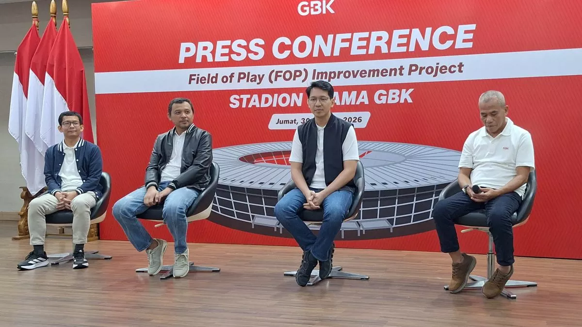 Demi Jaga Kualitas Lapangan GBK, Struktur Kandang Timnas Indonesia Diperkuat