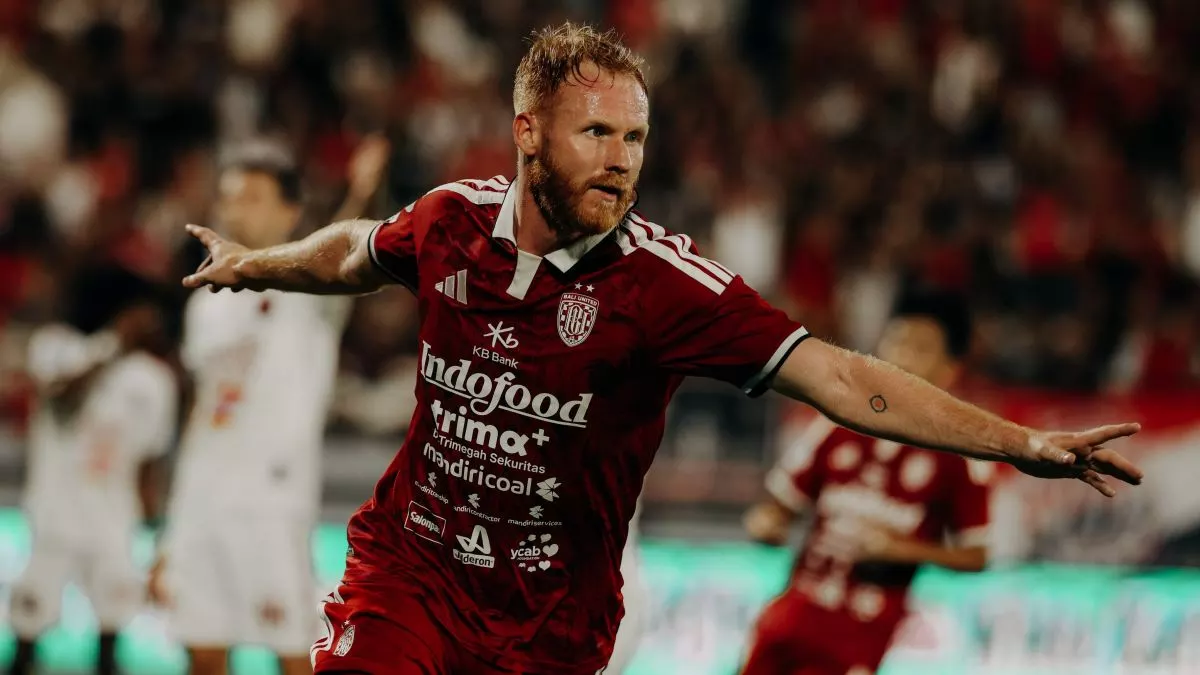 Tolak Main di Eredivisie, Striker Bali United Jort van der Sande Menyesal Berkarier di Indonesia?