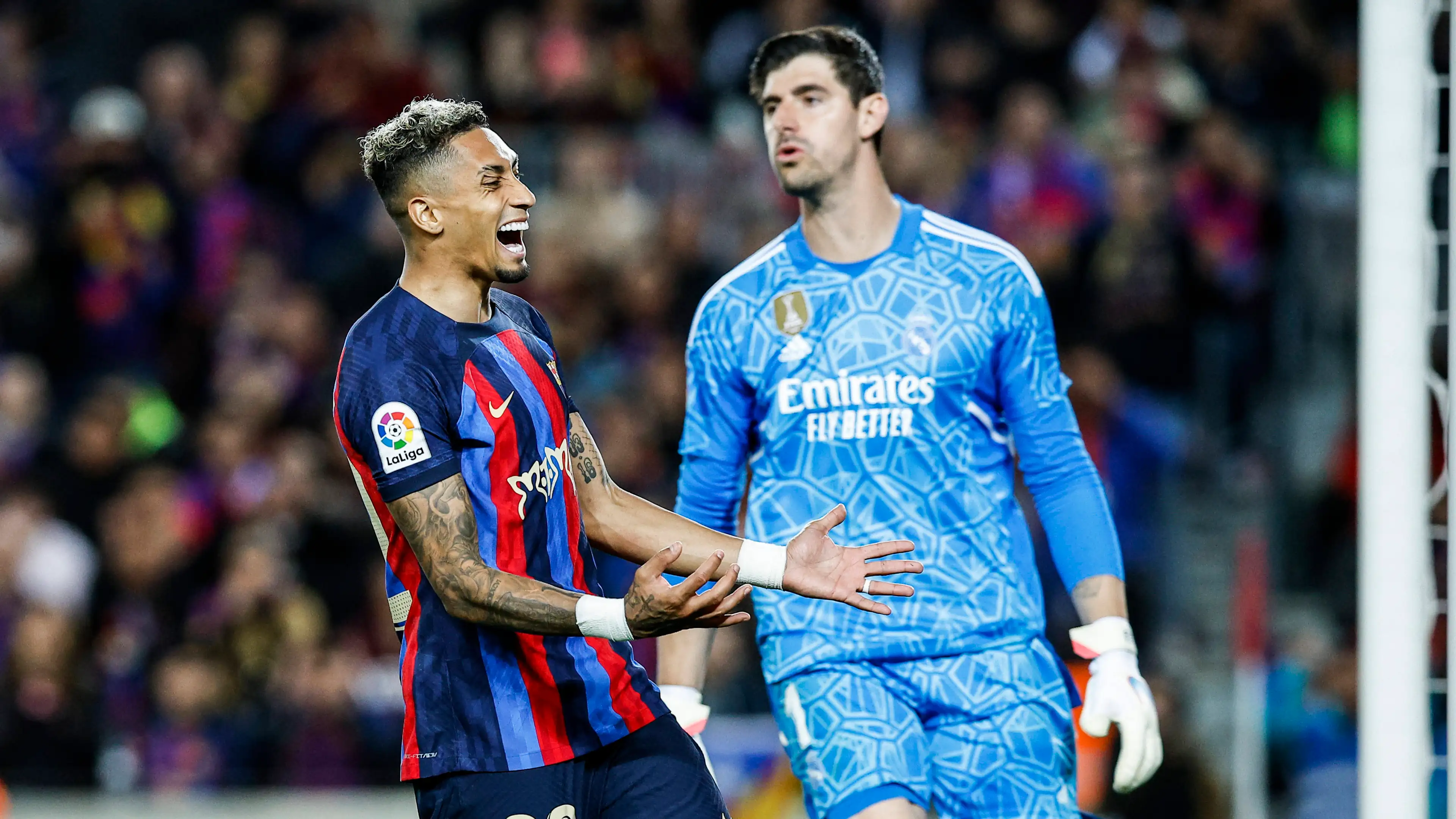 Mimpi buruk Courtois: Raphinha siapkan pukulan baru di hadapan Real Madrid!