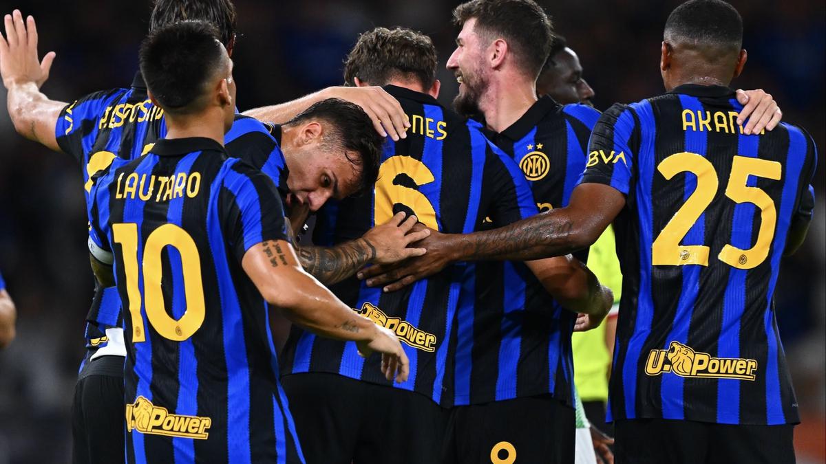 Reaksi John Stones Usai Cetak Gol pada Debut Pramusim Inter Milan