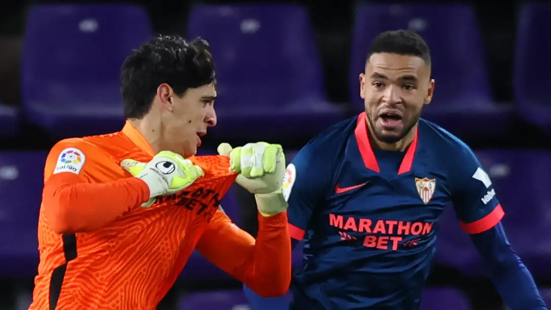 Laga persahabatan dan ciuman Bono: Nesyri ungkap alasan tak merayakan gol El Clasico