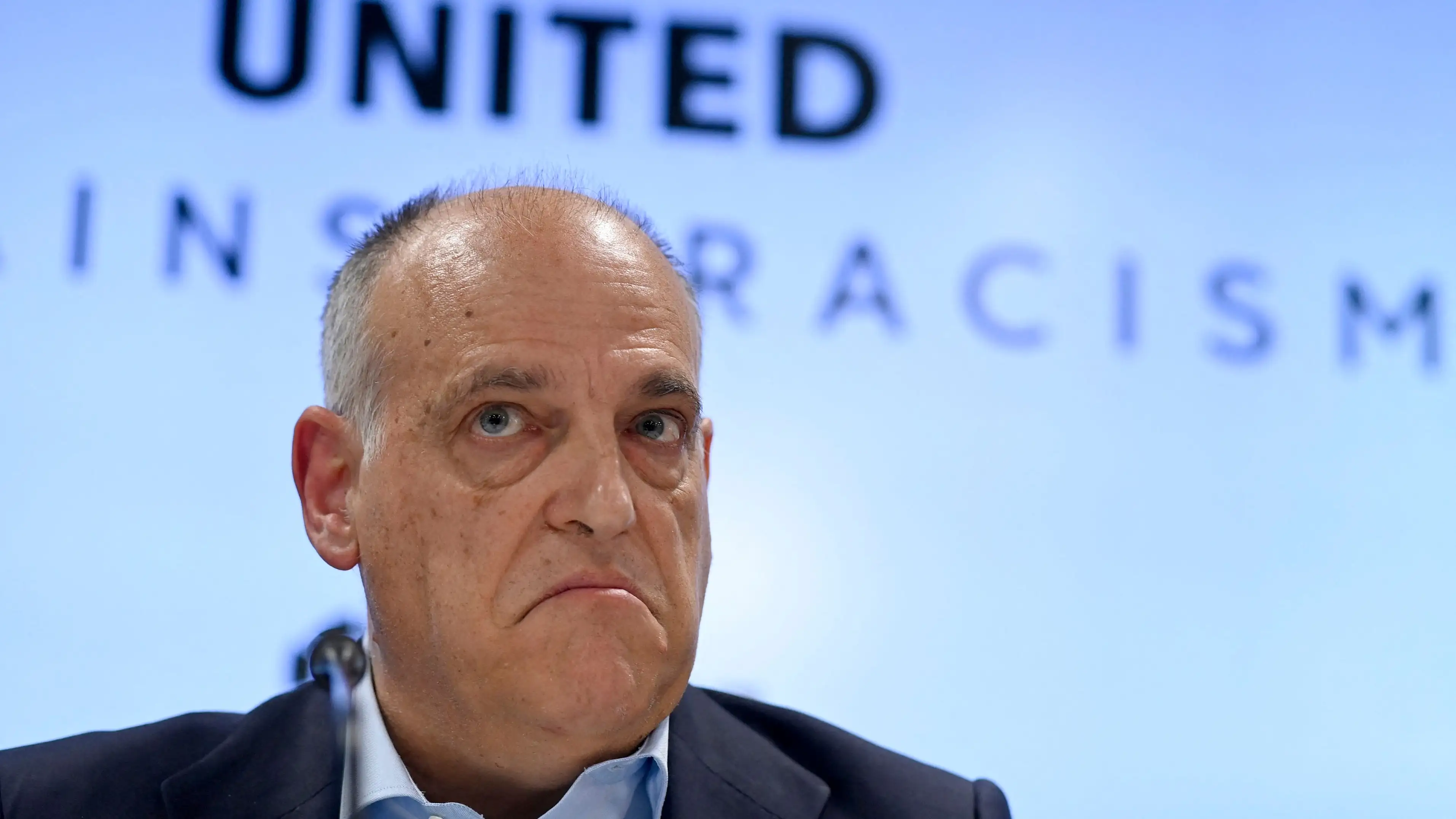 Tebas meningkatkan nada bicaranya terhadap Real Madrid: Manajemen memimpin orkestra lewat pengeras suaranya, dan saluran televisi itu bernyanyi