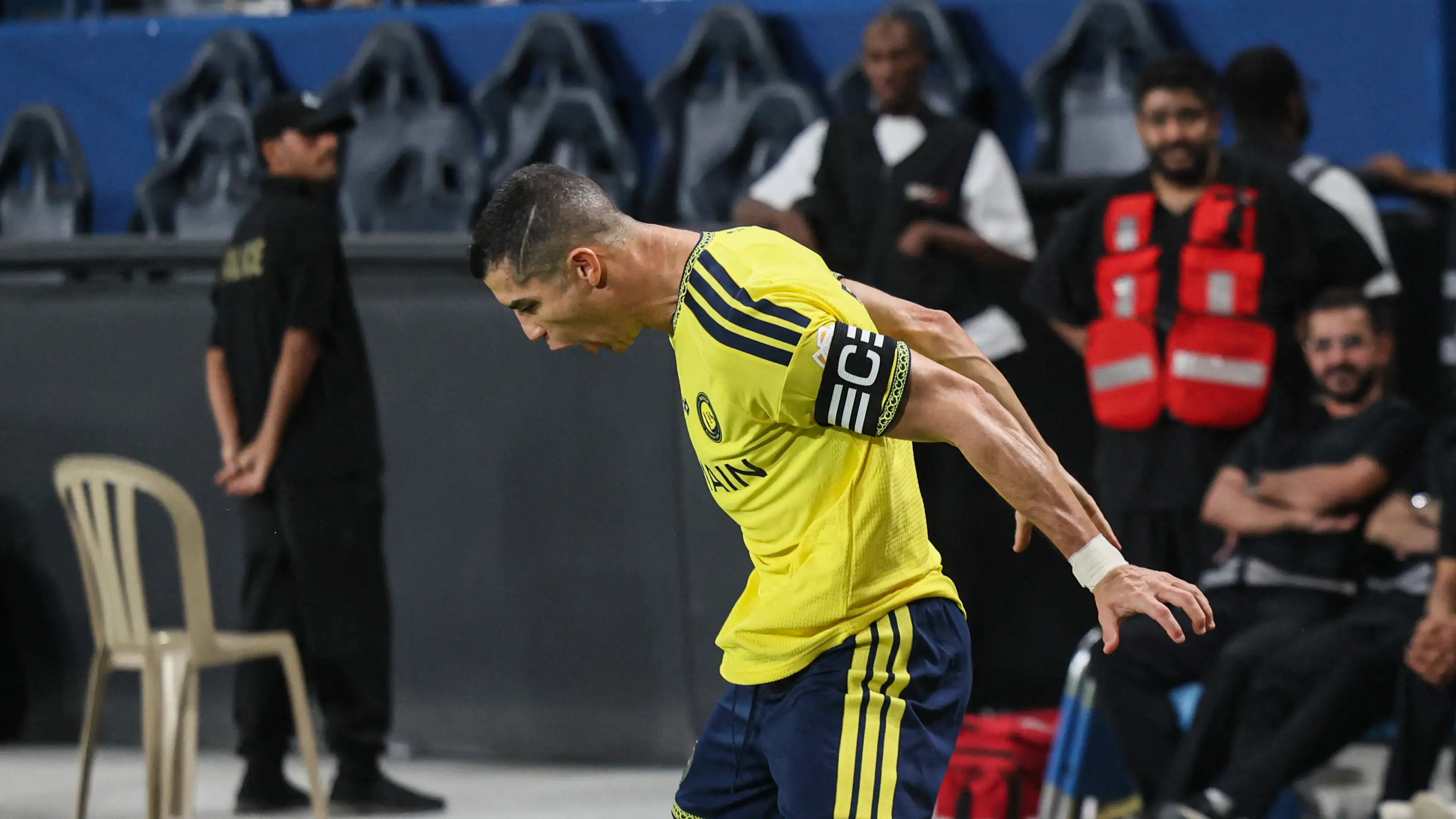 Cristiano Ronaldo membiarkan kakinya berbicara lewat gol ke-980 dalam kariernya
