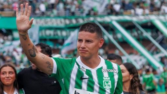 James Rodriguez si 'Kutu Loncat', Gabung Klub ke-14