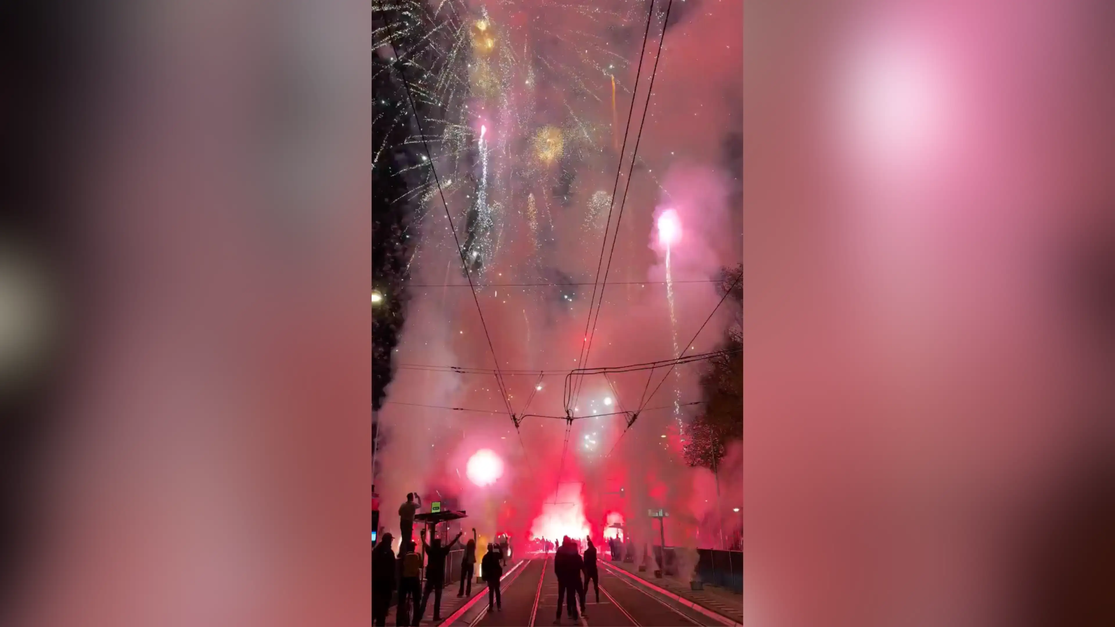 F-Side menyalakan lautan kembang api di tiga lokasi di Amsterdam: ini alasannya